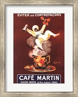 Framed Cafe Martin