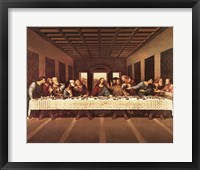 Framed Last Supper