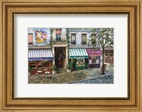 Framed Rue Des Maisons