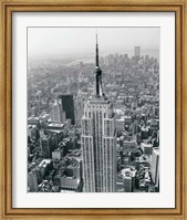 Framed Empire State Building / World Trade Center