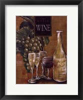 Framed World Of Wine II