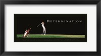 Framed Determination-Golfer