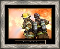 Framed Excellence - Three Firemen