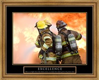 Framed Excellence - Three Firemen