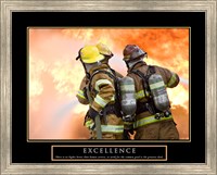 Framed Excellence - Three Firemen