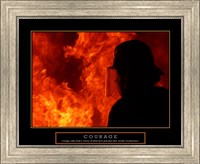 Framed Courage - Fireman