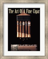 Framed Art of a Fine Cigar