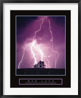 Framed Bad Luck-Lightning