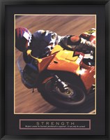 Framed Strength - Motorbiker