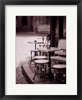 Framed Cafe De Paix