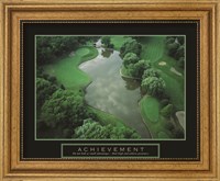 Framed Achievement - Golf Course