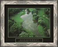 Framed Achievement - Golf Course