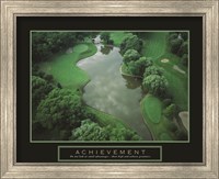 Framed Achievement - Golf Course