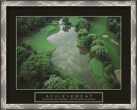 Framed Achievement - Golf Course