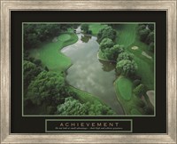 Framed Achievement - Golf Course