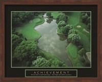 Framed Achievement - Golf Course