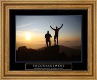 Framed Encouragement - Climbers