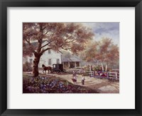 Framed Amish Country Home