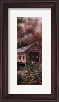 Framed Razzberry Creek Panel I