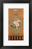Framed Asian Vase II