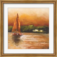 Framed Majorcan Sail I