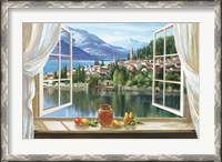 Framed Lago Di Fiori