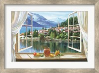 Framed Lago Di Fiori