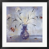 Framed Le Vase Bleu
