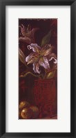 Framed Oriental Lily