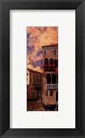 Framed Venice Sunset I