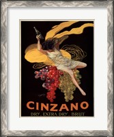 Framed Cinzano, 1920
