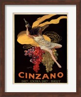 Framed Cinzano, 1920