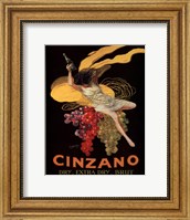 Framed Cinzano, 1920