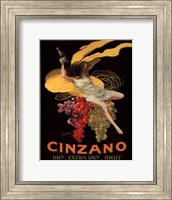 Framed Cinzano, 1920