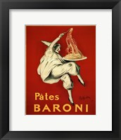 Pates Baroni, 1921 Framed Print