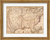 Framed Rivers Of America, 1720