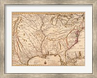 Framed Rivers Of America, 1720