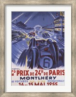 Framed Grand Prix De Montlhery