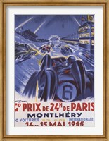 Framed Grand Prix De Montlhery