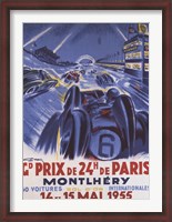 Framed Grand Prix De Montlhery