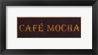 Framed Cafe Mocha