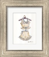 Framed Lavender and Lace