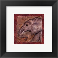 Framed Elephant Safari