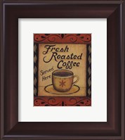 Framed Fresh Roasted Coffee