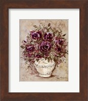 Framed Lavender Blossoms l