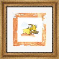 Framed Charlie's Bulldozer