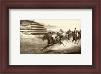 Framed Winning The Derby