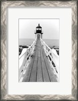 Framed Marshall Point Light, Maine