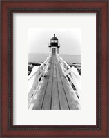 Framed Marshall Point Light, Maine