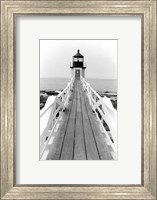 Framed Marshall Point Light, Maine